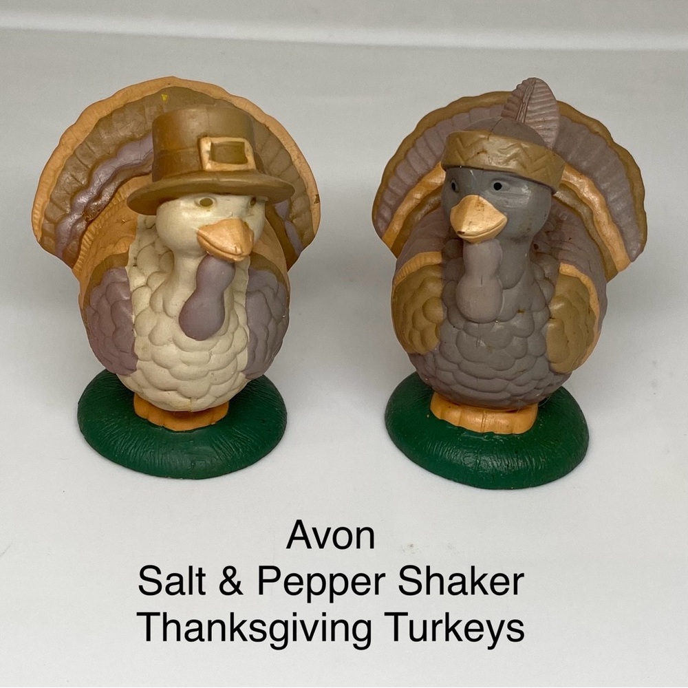 VTG Avon Salt & Pepper Shaker Turkeys (B2)